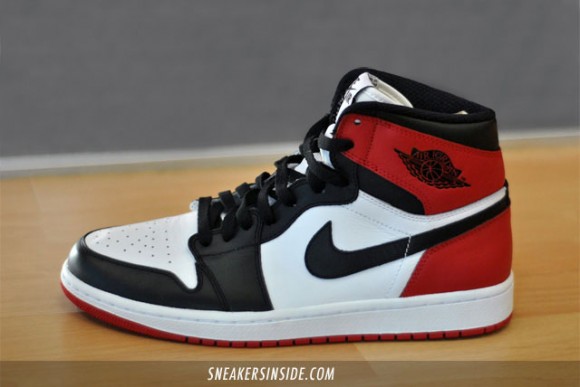 Air Jordan I (1) Retro High &#039;Black Toe&#039; 2013 - WearTesters