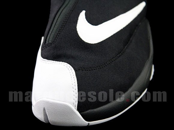 Nike Zoom Flight 98 'The Glove' Black White - Red - Detailed Look 5