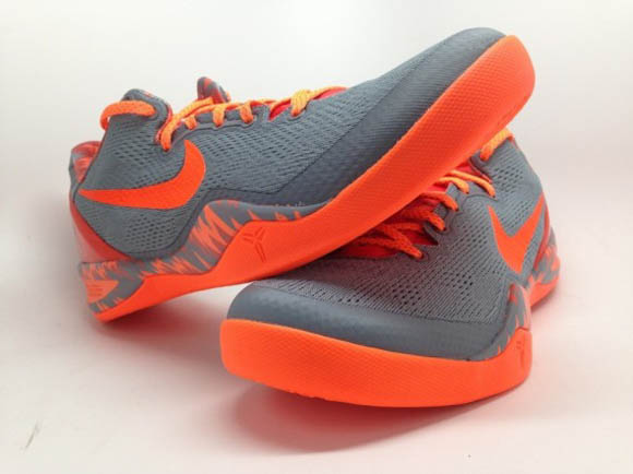 Nike Kobe 8 SYSTEM PP Grey/ Orange - WearTesters