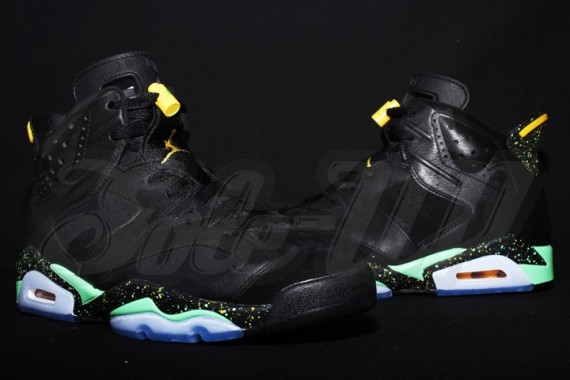 Jordan 6 black and on sale yellow