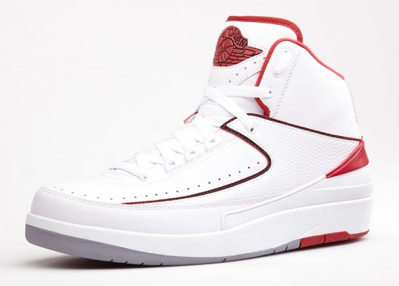 Air Jordan 2 Retro White Varsity Red - Official Look-3