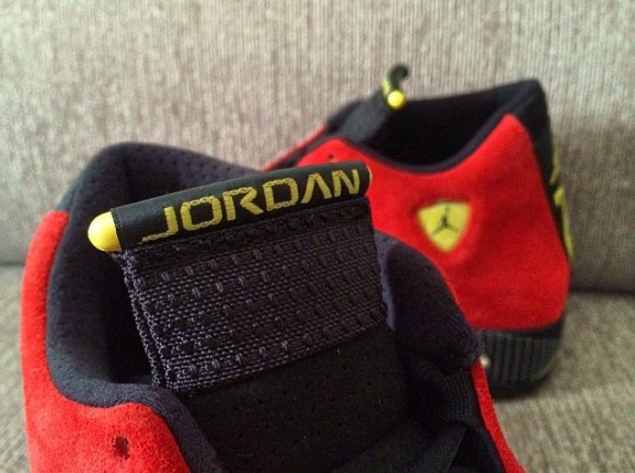 Air Jordan 14 Retro 'Red Suede' - Detailed Look 7