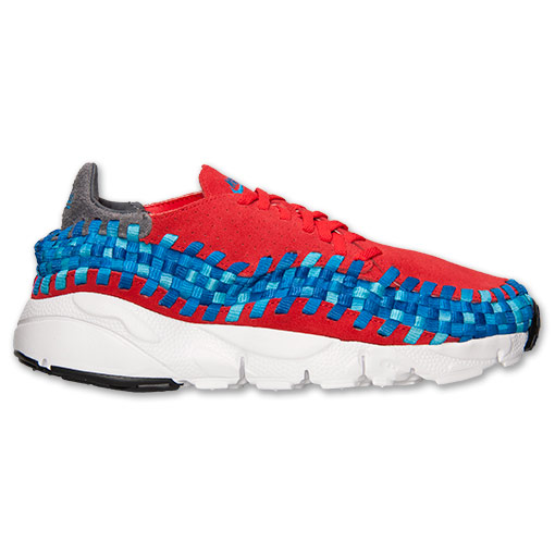 Nike Air Footscape Woven Chilling Red Photo Blue - Polarized Blue - Available Now 2