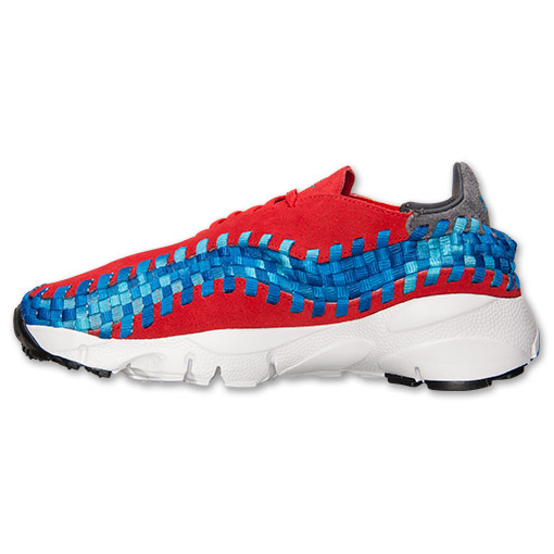 Nike Air Footscape Woven Chilling Red Photo Blue - Polarized Blue - Available Now 4