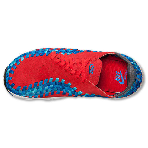 Nike Air Footscape Woven Chilling Red Photo Blue - Polarized Blue - Available Now 6