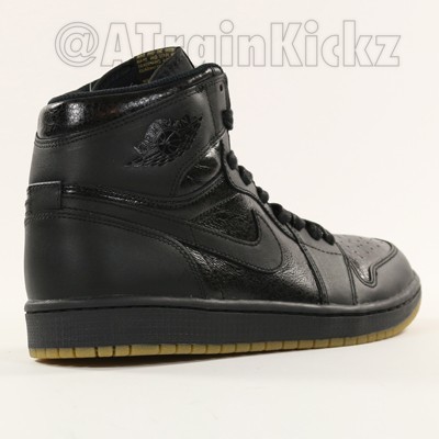 Air Jordan 1 Retro High OG Black: Gum - First Look2