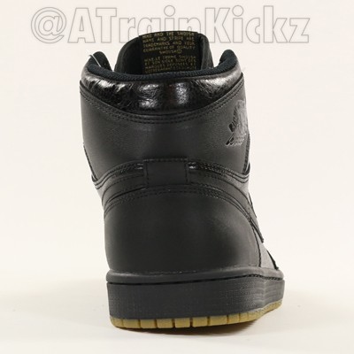 Air Jordan 1 Retro High OG Black: Gum - First Look3