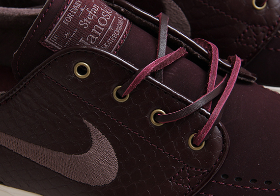 Nike SB Stefan Janoski Premium 'Deep Burgundy' - Available Now 5