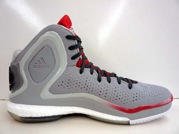 adidas D Rose 5 Boost Onyx: Scarlet - Detailed Look 3