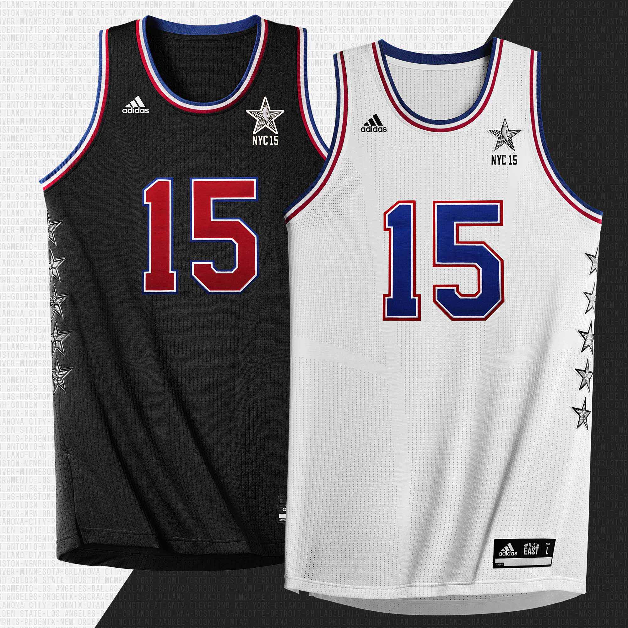 2015 Nba All Star Uniforms By Adidas Detailed Look Release Info