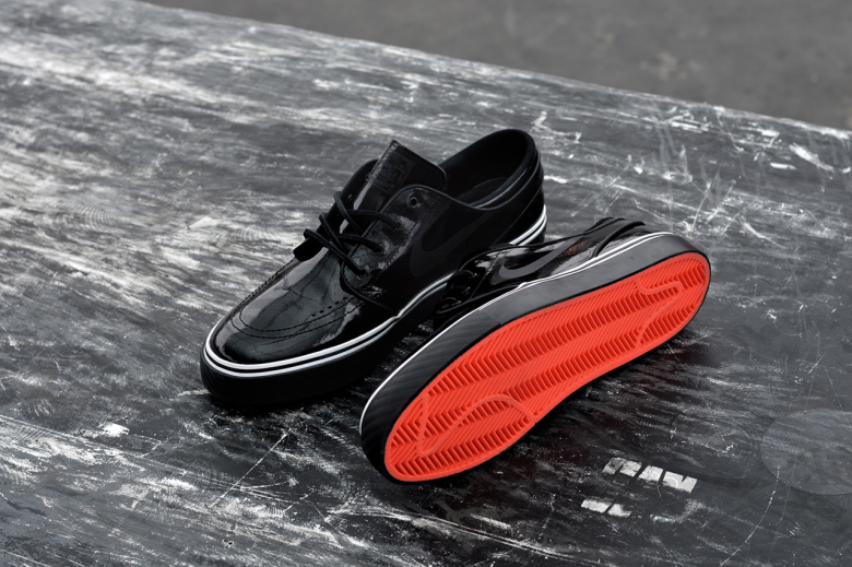 nike janoski slip on rosse