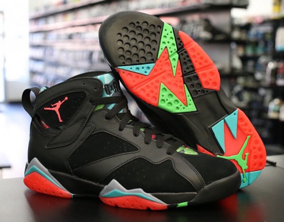 Air Jordan 7 Retro 'Marvin the Martian' - Another Look - WearTesters