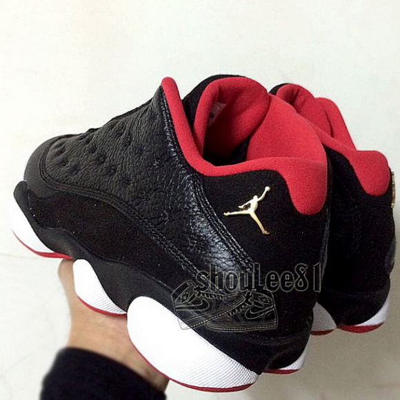 Air Jordan 13 Retro Low Black: Red - Release Date 2