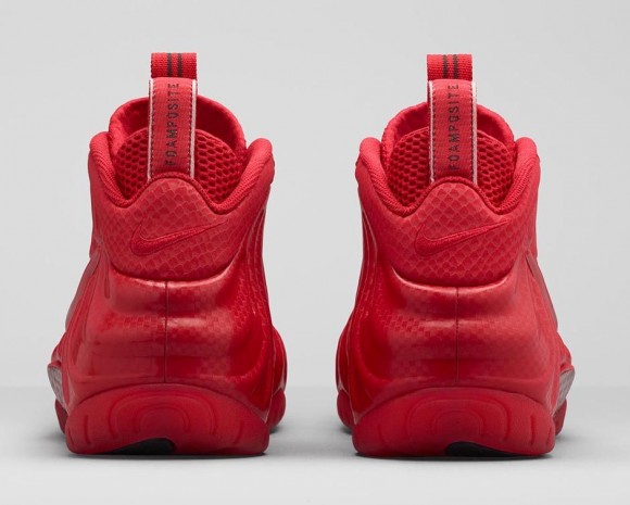 Nike Air Foamposite Pro 'Gym Red' back heel