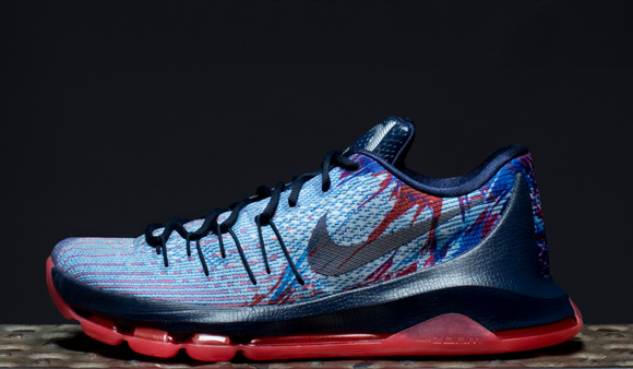 kd 8 white and blue