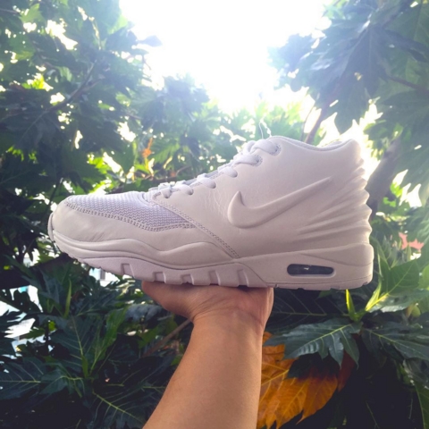 Nike Air EnterTrainer white in hand