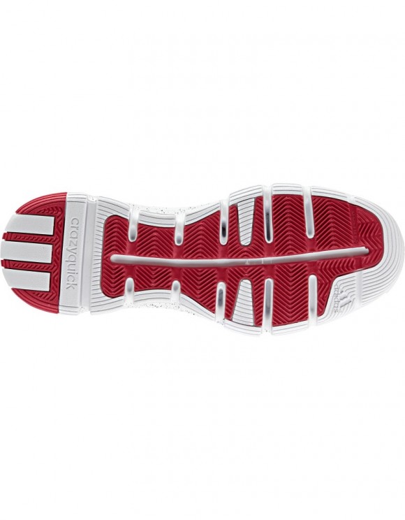 adidas CrazyQuick 3 In Red White 2