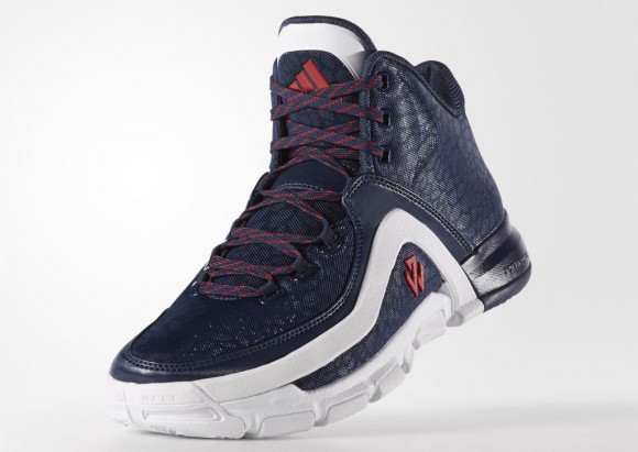 A Detailed Look at The adidas J Wall 2 in Navy: White 1