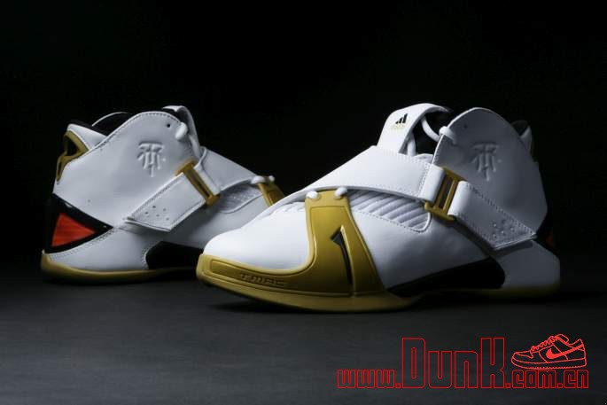 Get Up Close And Personal With The White: Gold adidas T-MAC 5 Retro 1