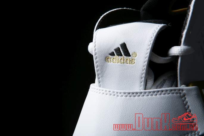 Get Up Close And Personal With The White: Gold adidas T-MAC 5 Retro 8