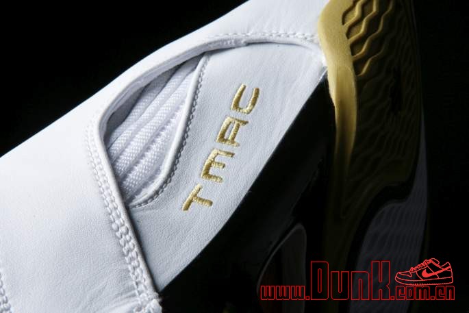Get Up Close And Personal With The White: Gold adidas T-MAC 5 Retro 9