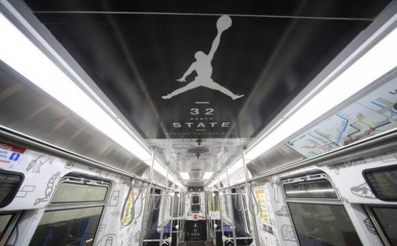 Jordan Brand Commandeers a Chicago Subway Train-3