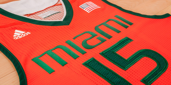 adidas Outfits The University of Miami with New Basketball Uniforms and Crazy Light Kicks 1