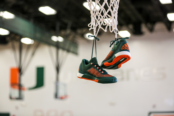 adidas Outfits The University of Miami with New Basketball Uniforms and Crazy Light Kicks 11