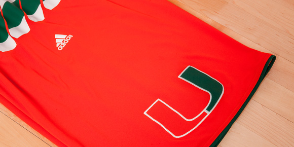 adidas Outfits The University of Miami with New Basketball Uniforms and Crazy Light Kicks 3
