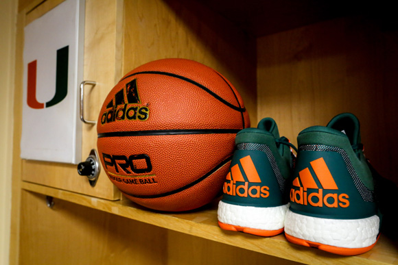 adidas Outfits The University of Miami with New Basketball Uniforms and Crazy Light Kicks 8