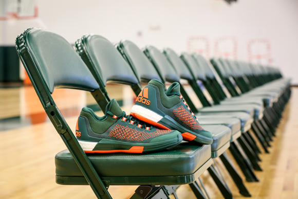 adidas Outfits The University of Miami with New Basketball Uniforms and Crazy Light Kicks 9