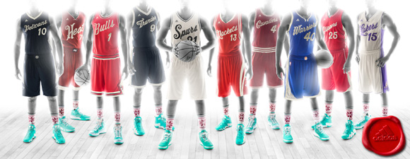 adidas, Stance and the NBA Unveil Uniforms for the 2015 NBA Christmas Day Games 1