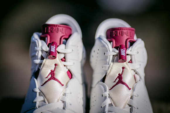 Get Up Close and Personal with The Air Jordan 6 Retro 'Maroon' 4