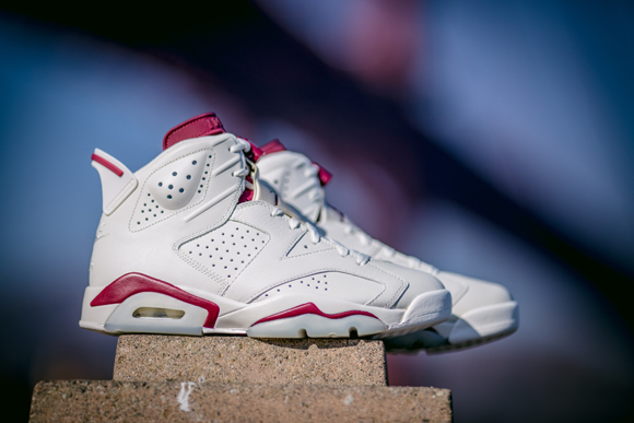 Get Up Close and Personal with The Air Jordan 6 Retro 'Maroon' 9