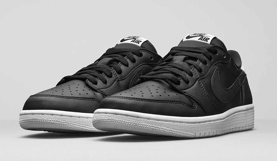 Get an Official Look at The Air Jordan 1 Retro Low OG in Black White 1