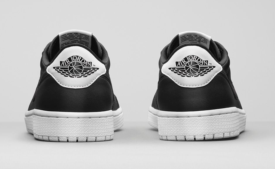 Get an Official Look at The Air Jordan 1 Retro Low OG in Black White 5