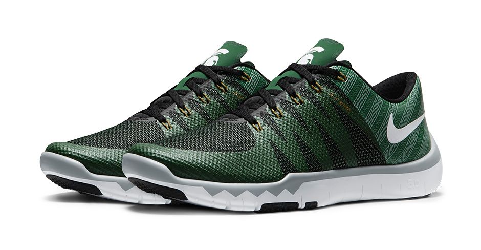 Nike Free Trainer 5.0 V6 'March Madness Collection' michigan state spartans