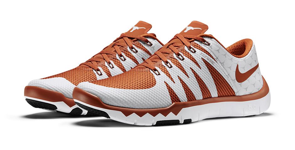 Nike Free Trainer 5.0 V6 'March Madness Collection' texas longhorns