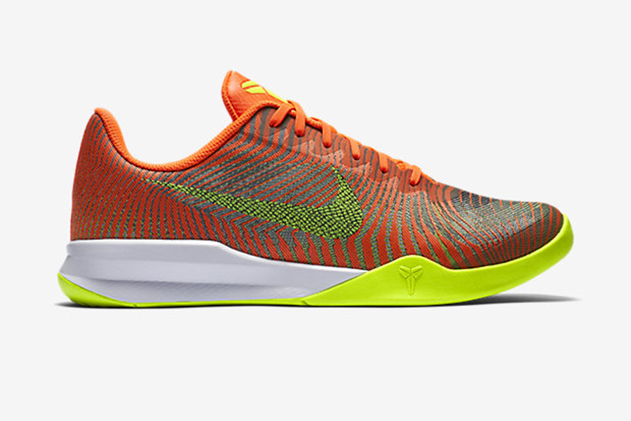 The Nike KB Mentality 2 Now Comes in Total Crimson Wolf Grey - Volt 1