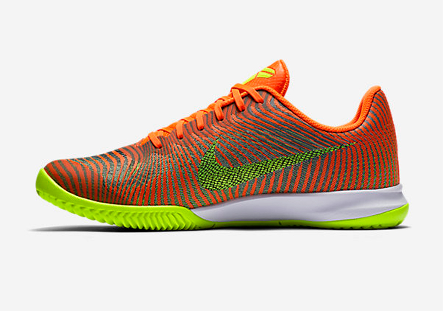 The Nike KB Mentality 2 Now Comes in Total Crimson Wolf Grey - Volt 2