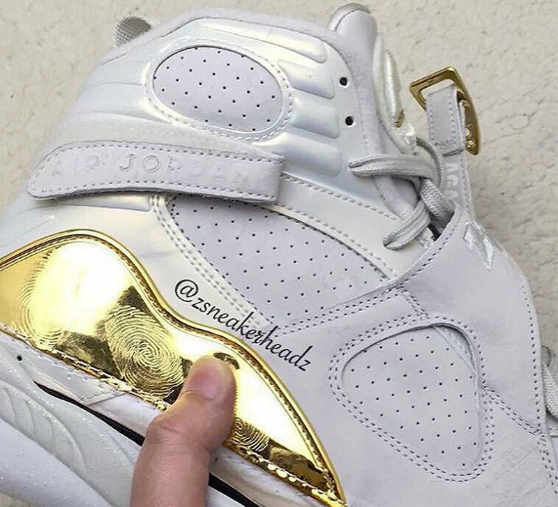 A Glimpse at the Upcoming Air Jordan 8 Champagne and Cigar Pack 1