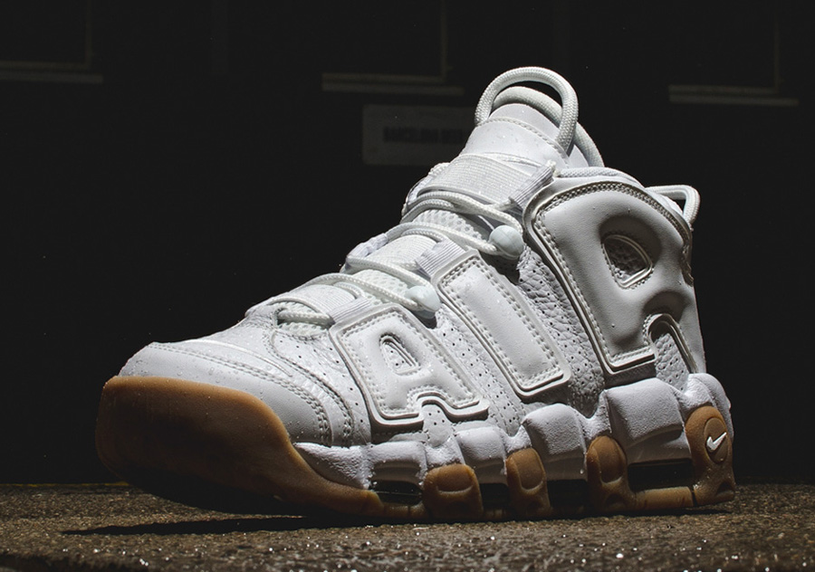 Get a Detailed Look at the Nike Air More Uptempo in White Gum 2