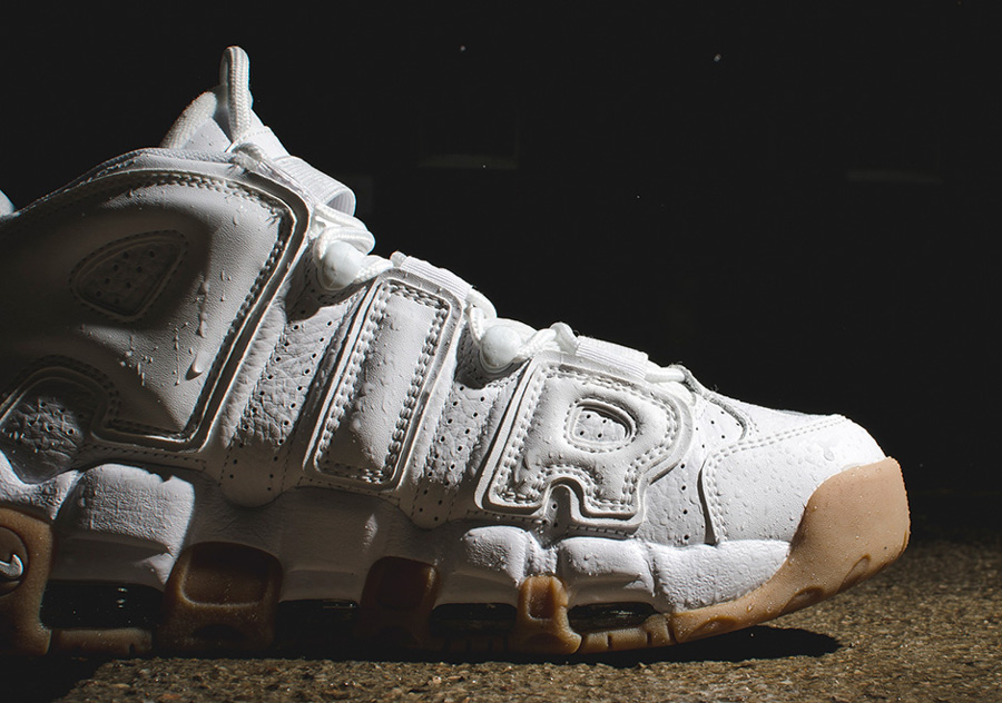 Get a Detailed Look at the Nike Air More Uptempo in White Gum 4