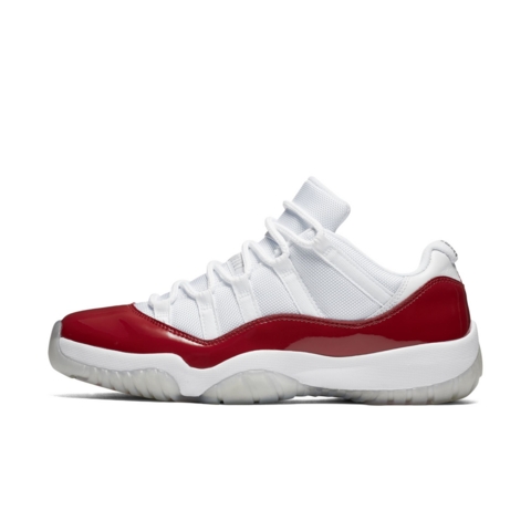 Get an Official Look at the Air Jordan 11 Retro Low in White Varsity Red 1