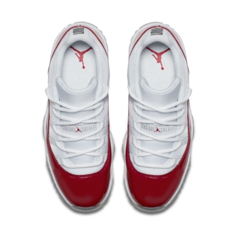 Get an Official Look at the Air Jordan 11 Retro Low in White Varsity Red 2