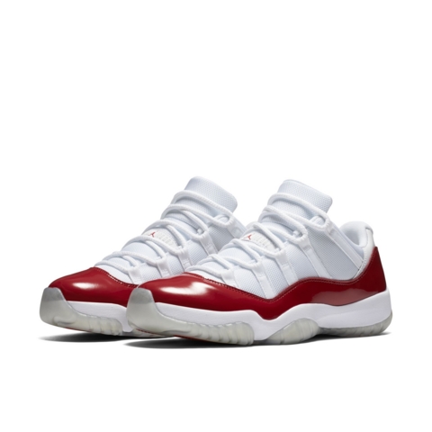Get an Official Look at the Air Jordan 11 Retro Low in White Varsity Red 4