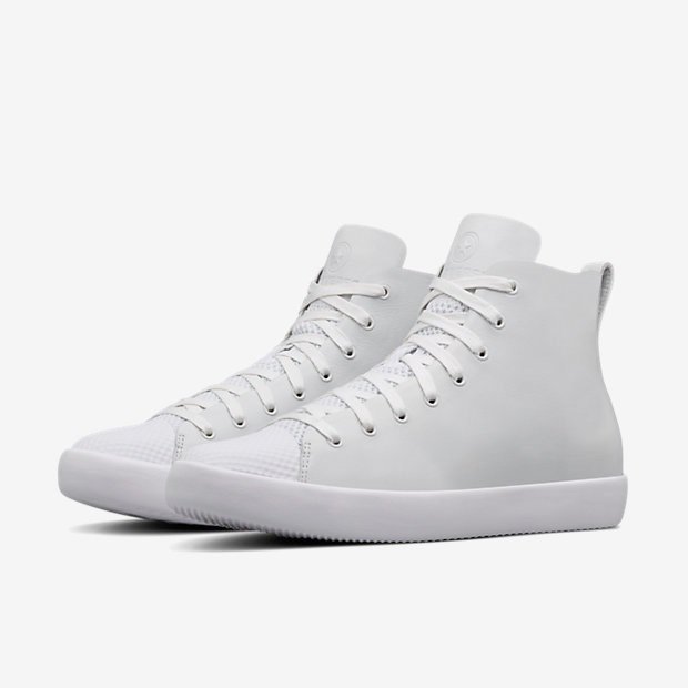 HTM CONVERSE ALL STAR LEATHER MODERN NIKELAB white