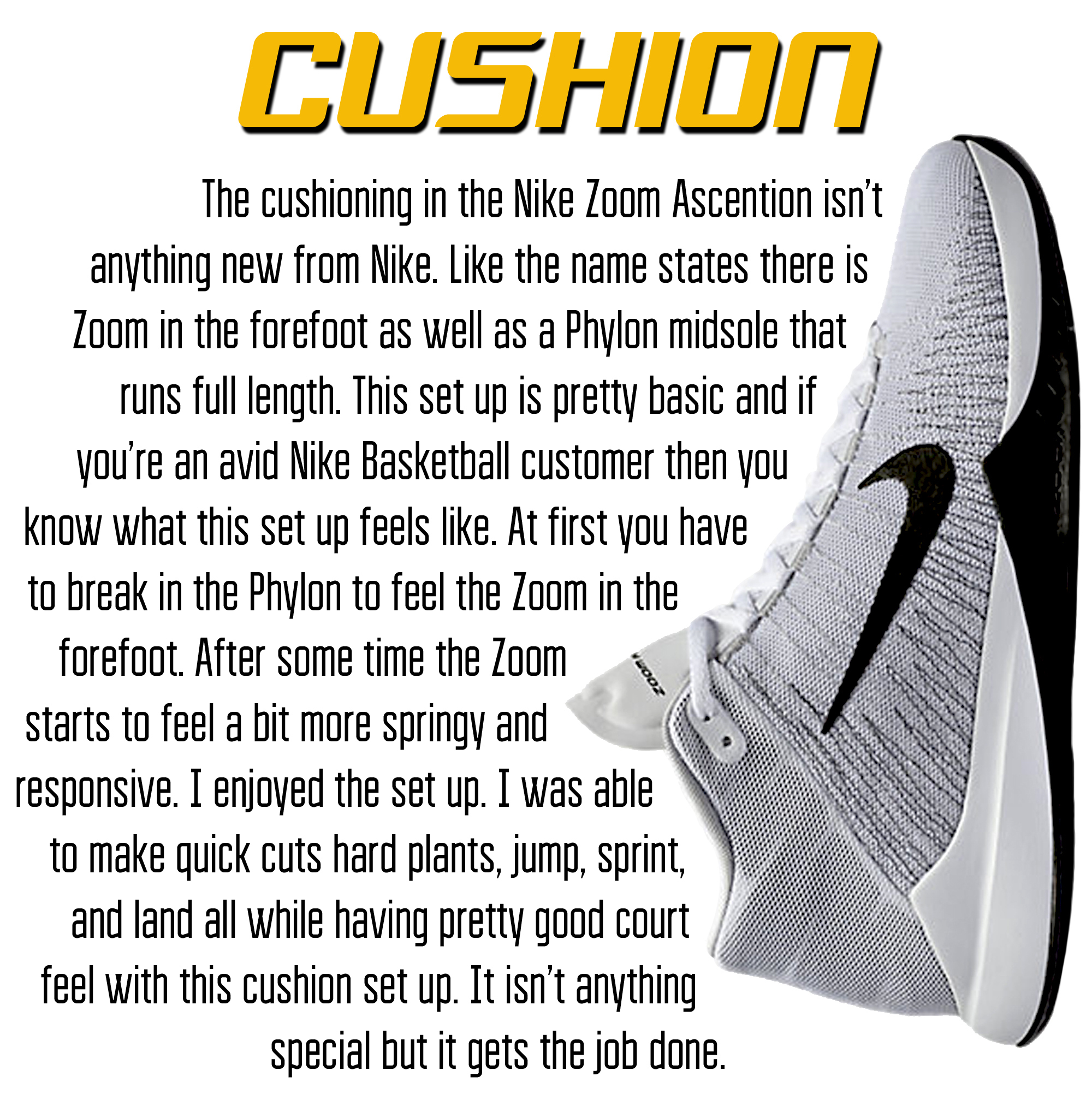 Zoom Ascention - Cushion