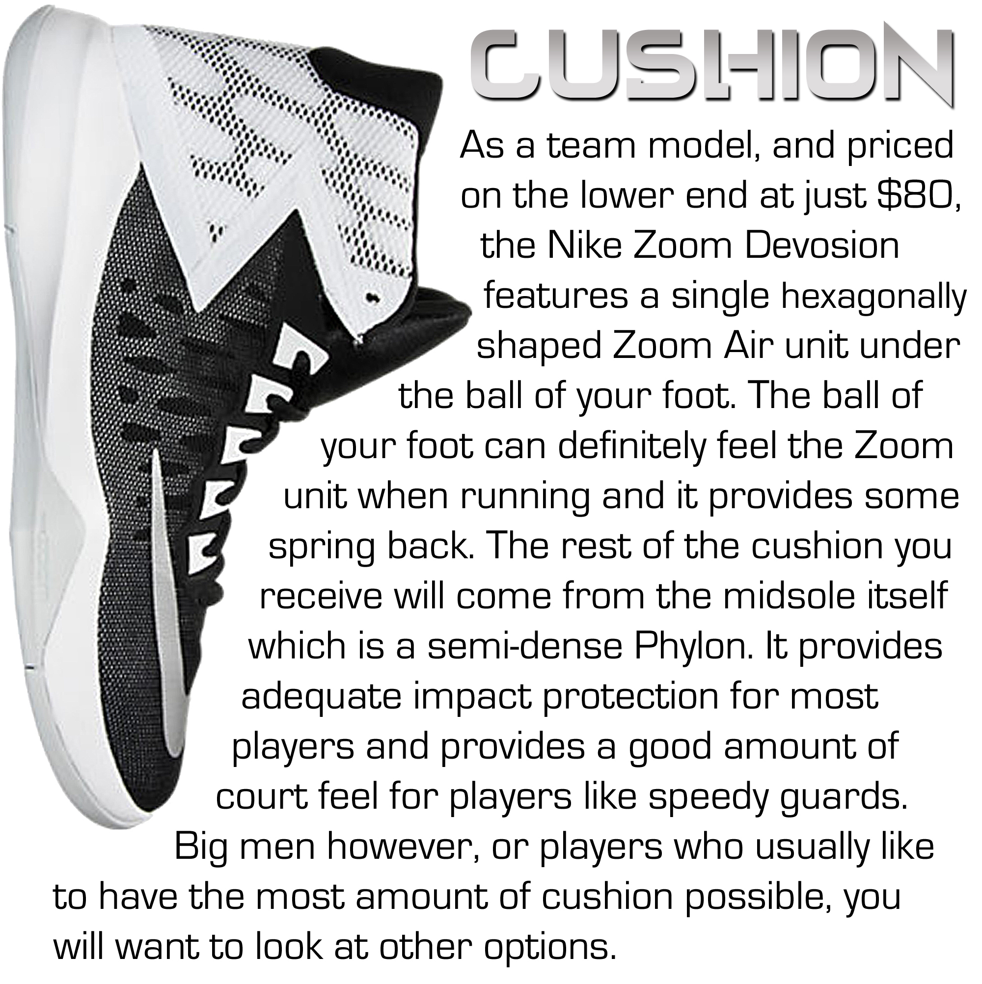 Nike Devosion - Cushion
