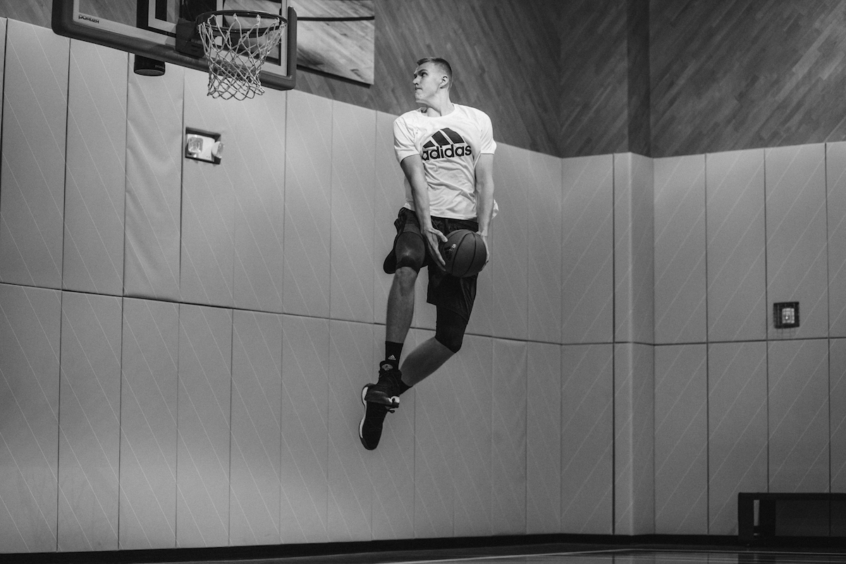 Kristaps Porzingis Joins adidas Basketball 3